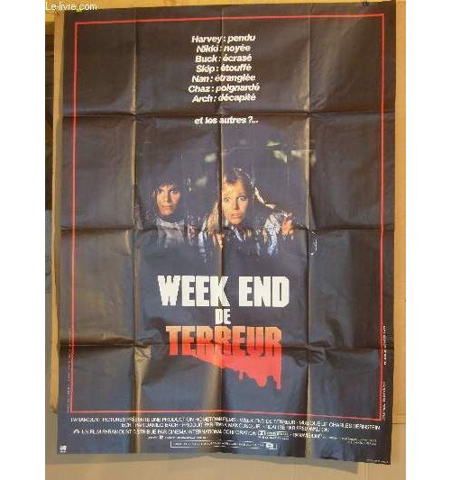 Week end de Terreur AFFICHE CINEMA ORIGINALE État correct N/A reconditionné disponible sur Fnac