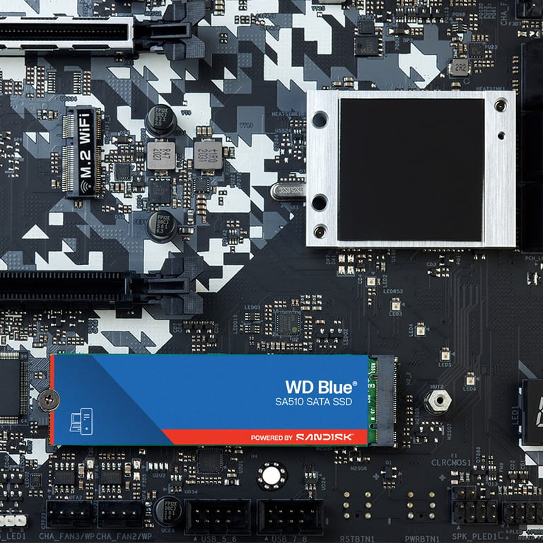 Western Digital Blue WD SA510 1 To M.2 Série ATA III - Excellent état Parfait état Western Digital reconditionné photo 3 | Dero