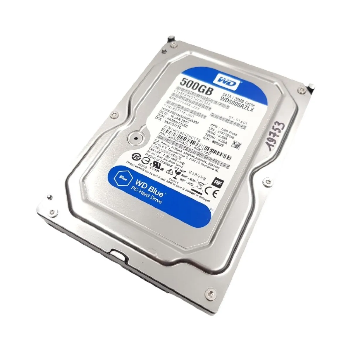 Acheter Western digital Blue WD5000AZLX-60K2TA0 500Go 3.5"" Reconditionné - 24,55 € Western digital Blue WD5000AZLX-60K2TA0 500Go 3.5"" Reconditionné Western Digital reconditionné disponible sur Rue du Commerce Seconde Vie