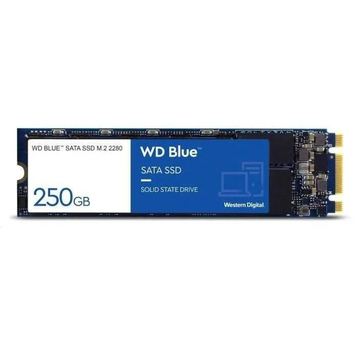 WESTERN DIGITAL Disque dur SA510 - SATA SSD - 500GB interne - Format M2 - Bleu Reconditionné - 35,00 € WESTERN DIGITAL Disque dur SA510 - SATA SSD - 500GB interne - Format M2 - Bleu Reconditionné Western Digital reconditionné disponible sur Cdiscount Seconde Vie