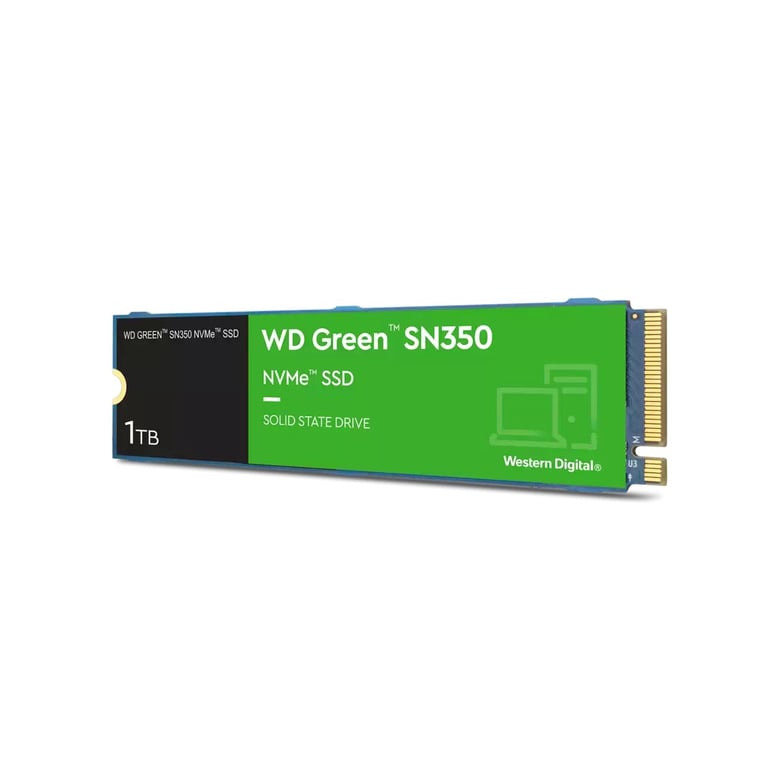 Western Digital Green WDS100T3G0C 1 To M.2 PCI Express NVMe QLC - Excellent état Parfait état Western Digital reconditionné disponible sur Pixmania