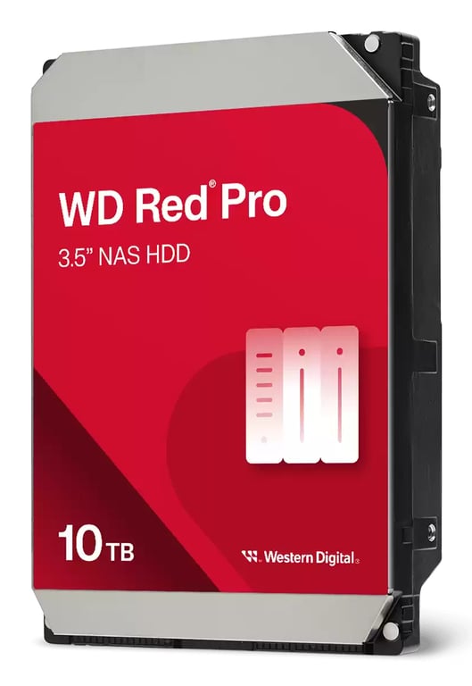 Western Digital Red Pro disque dur 10 To 7200 tr/min 512 Mo 3.5 Série ATA III - Excellent état Parfait état Western Digital reconditionné disponible sur Pixmania