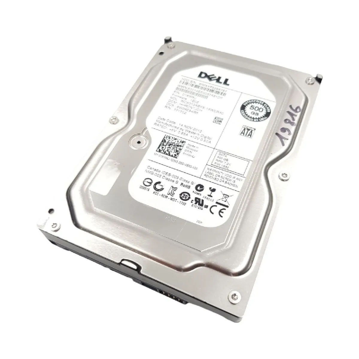 Western digital WD5000AAKX 500Go 3.5" Reconditionné - 24,55 € Western digital WD5000AAKX 500Go 3.5" Reconditionné Western Digital reconditionné disponible sur Rue du Commerce Seconde Vie