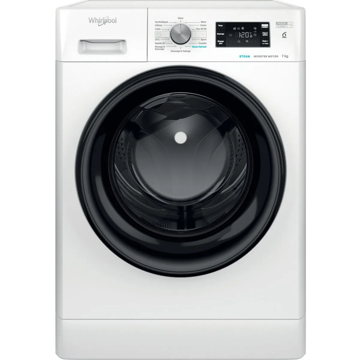 Whirlpool FFB7469BVFR - Blanc/noir Reconditionné - 359,00 € Whirlpool FFB7469BVFR - Blanc/noir Reconditionné Whirlpool reconditionné disponible sur Rue du Commerce Seconde Vie