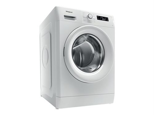 Whirlpool FWFP81484W FR - Machine à laver - largeur : 59.5 cm - profondeur : 63 cm - hauteur : 84.5 cm - chargement frontal - 62 litres - 8 kg - 1400 tours/min - blanc État correct N/A reconditionné disponible sur Fnac