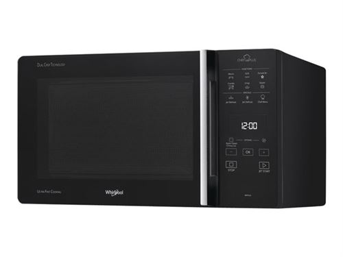 Whirlpool MCP 349 BL - Four micro-ondes combiné - grill - 25 litres - 800 Watt - noir État correct Whirlpool reconditionné disponible sur Fnac