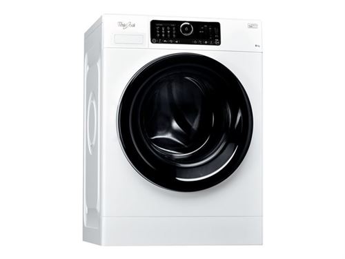 Whirlpool Supreme Care FSCR80430 - Machine à laver - largeur : 59.5 cm - profondeur : 61 cm - hauteur : 85 cm - chargement frontal - 55 litres - 8 kg - 1400 tours/min - blanc État correct N/A reconditionné disponible sur Fnac | Dero
