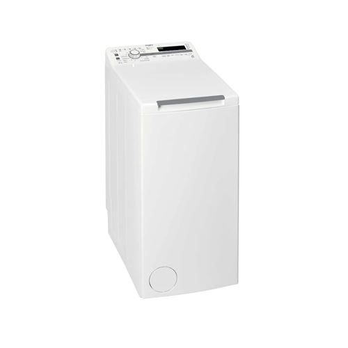 Whirlpool TDLR 7220SS FR/N - Machine à laver - largeur : 40 cm - profondeur : 60 cm - hauteur : 90 cm - chargement par le dessus - 42 litres - 7 kg - 1200 tours/min - blanc État correct N/A reconditionné disponible sur Fnac