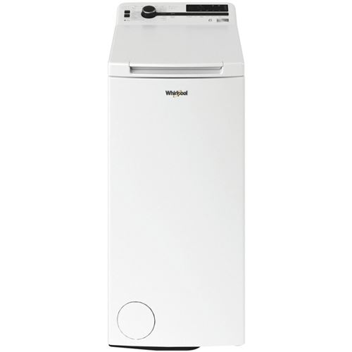Whirlpool ZEN TDLRBX 6252BS FR/N - Machine à laver - largeur : 40 cm - profondeur : 60 cm - hauteur : 90 cm - chargement par le dessus - 42 litres - 6 kg - 1200 tours/min - blanc État correct Whirlpool reconditionné disponible sur Fnac