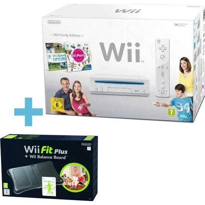 Acheter Wii FAMILY EDITION + WII FIT PLUS NOIR + BALANCE refurbished - 155,00 € Wii FAMILY EDITION + WII FIT PLUS NOIR + BALANCE refurbished reconditionné disponible sur Cdiscount Seconde Vie