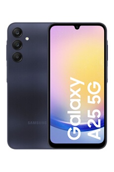 Wind Tre Samsung Galaxy A25 5G 16,5 cm (6.5") Double SIM hybride USB Type-C 6 Go 128 Go 5000 mAh Noir, Bleu Très bon état N/A reconditionné disponible sur Darty