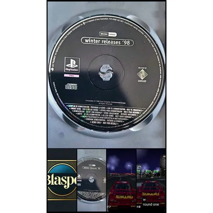 Winter Releases 98 PlayStation PS1 CD Démo PAL Seul Sans Boîtier Occasion refurbished reconditionné disponible sur Cdiscount Seconde Vie
