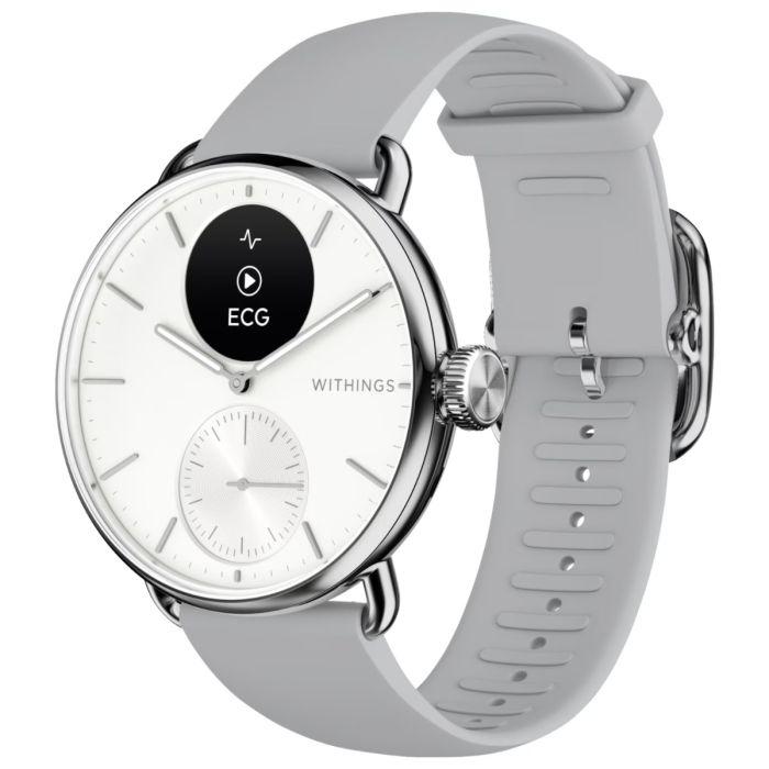 Withings ScanWatch 2 Bluetooth 38 mm - Blanc Reconditionné Withings reconditionné disponible sur Backmarket