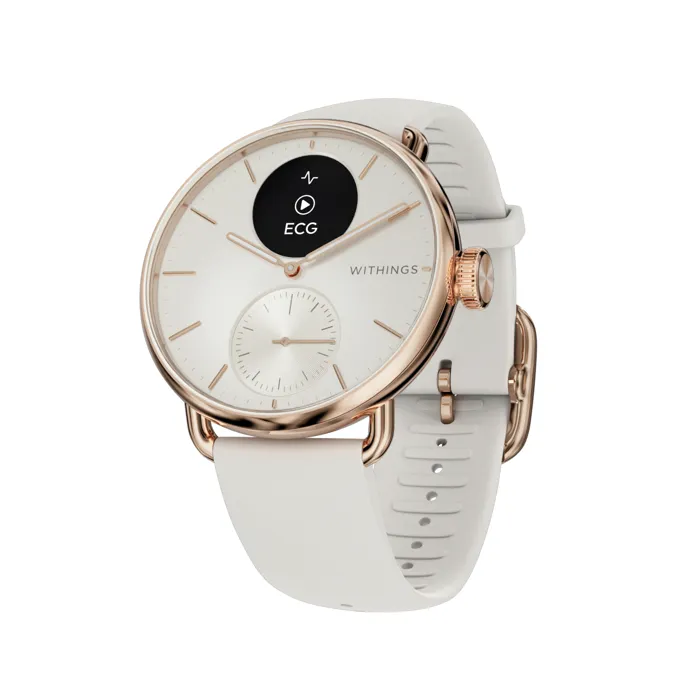 WITHINGS ScanWatch 2 - Montre connectée santé ECG SpO2 température 38mm Or Rose Reconditionné Withings reconditionné disponible sur Cdiscount Seconde Vie