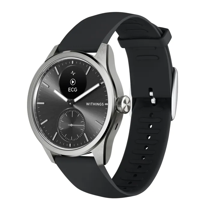 WITHINGS Scanwatch 2 Reconditionné - Montre connectée activité 42mm Noir Reconditionné Withings reconditionné disponible sur Cdiscount Seconde Vie