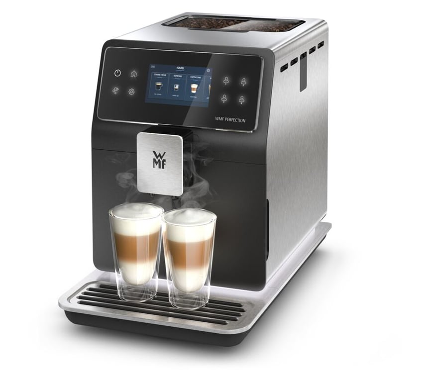 WMF Perfection 840L Entièrement automatique Machine à expresso 2 L - Excellent état Parfait état WMF reconditionné disponible sur Pixmania | Dero