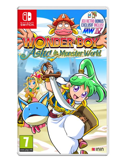 Wonder Boy Asha in Monster World Nintendo Switch État correct Just for Games reconditionné disponible sur Fnac