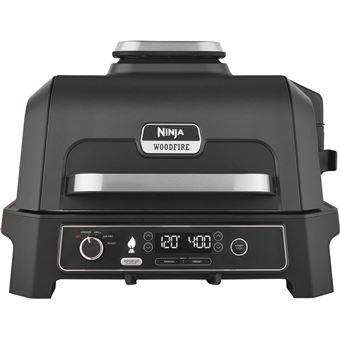 Woodfire - Barbecue et fumoir électrique Ninja OG850EU 1700 W, Gris - Excellent état Parfait état - 330,38 € Woodfire - Barbecue et fumoir électrique Ninja OG850EU 1700 W, Gris - Excellent état Parfait état Ninja reconditionné disponible sur Pixmania
