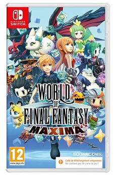 World of Final Fantasy Maxima Code in a box Nintendo Switch Bon état Square Enix reconditionné disponible sur Darty