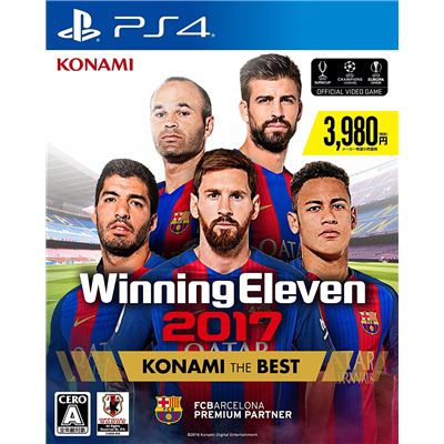 World Soccer Winning Eleven 2017 (konami The Best) Pour Playstation 4 État correct reconditionné disponible sur Fnac