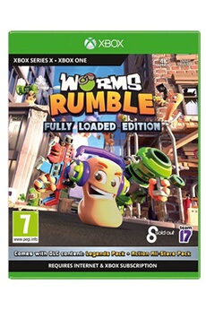 Worms Rumble Fully Loaded edition Xbox One Très bon état Just For Games reconditionné disponible sur Darty