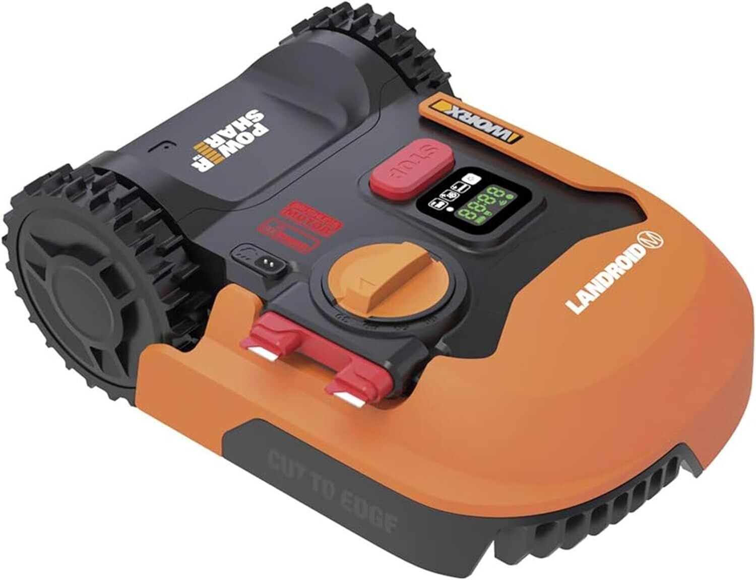 Worx Landroid M700 WR142E 700 m² robot tondeuse orange/noir Très bon état Worx reconditionné disponible sur Refurbed