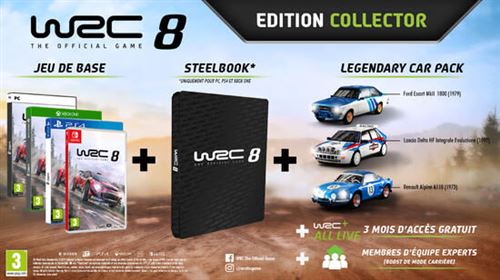 Wrc 8 Edition Collector État correct reconditionné disponible sur Fnac