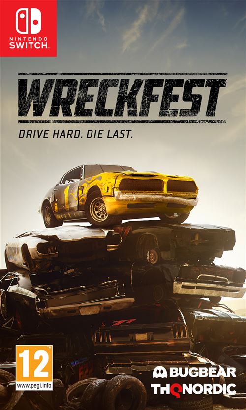 Wreckfest Nintendo Switch État correct THQ Nordic reconditionné disponible sur Fnac