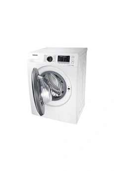 WW80J5555FW - Machine à laver - largeur : 60 cm - profondeur : 63 cm - hauteur : 85 cm - chargement frontal - 8 kg - 1400 tours/min - blanc Bon état Samsung reconditionné disponible sur Darty