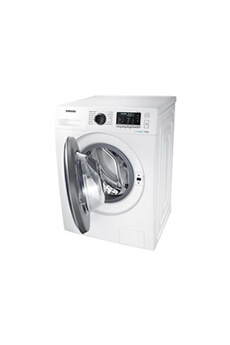 WW80J5555FW - Machine à laver - largeur : 60 cm - profondeur : 63 cm - hauteur : 85 cm - chargement frontal - 8 kg - 1400 tours/min - blanc Bon état reconditionné disponible sur Darty