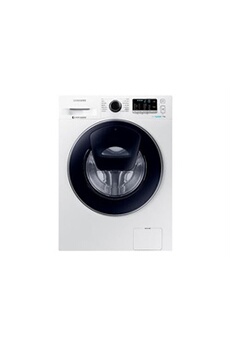 WW8BK5210UW - Machine à laver - largeur : 60 cm - profondeur : 63.5 cm - hauteur : 85 cm - chargement frontal - 8 kg - 1200 tours/min - blanc/noir Bon état reconditionné disponible sur Darty