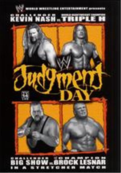 WWE: Judgement Day - DVD Zone 1 État correct reconditionné disponible sur Fnac