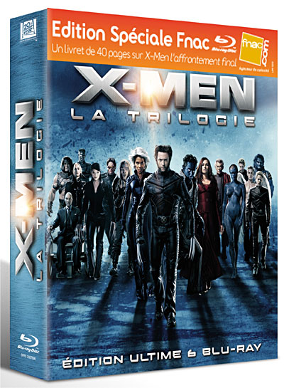 Acheter X-Men - Coffret de la Trilogie - Blu-Ray - Edition Fnac - Inclus le Livret de 40 pages État correct - 13,00 € X-Men - Coffret de la Trilogie - Blu-Ray - Edition Fnac - Inclus le Livret de 40 pages État correct reconditionné disponible sur Fnac