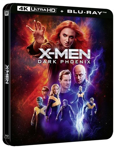 X-Men : Dark Phoenix SteelBook® Blu-ray 4K Ultra HD État correct - 95,63 € X-Men : Dark Phoenix SteelBook® Blu-ray 4K Ultra HD État correct reconditionné disponible sur Fnac