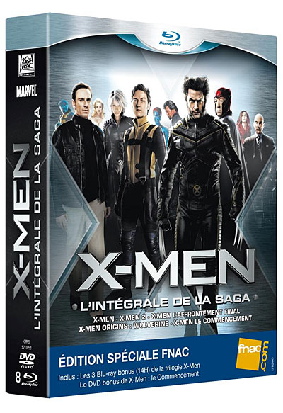 X-Men - L'intégrale - Coffret Blu-Ray 5 Films - Edition Spéciale Fnac État correct reconditionné disponible sur Fnac