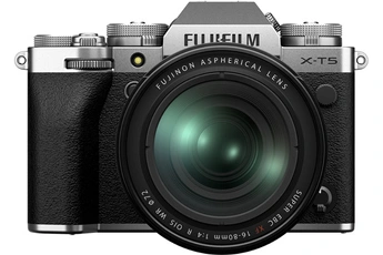 X-T5 SILVER + XF 16-80MM F/4 R OIS WR Bon état Fujifilm reconditionné disponible sur Darty
