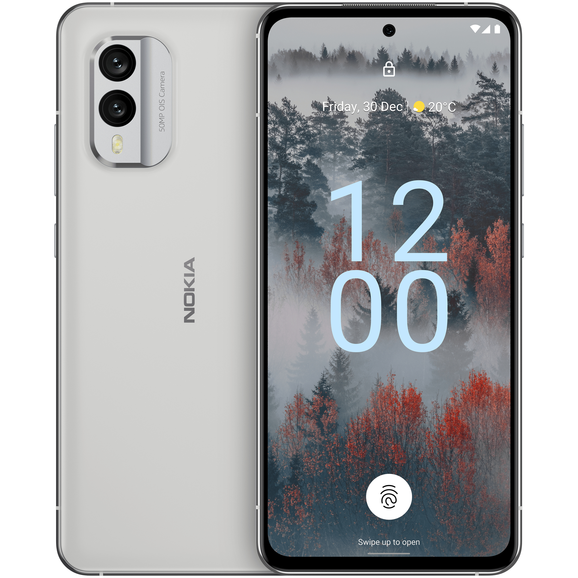X30 (5G) 128 Go, Blanc, Débloqué - Excellent état Parfait état Nokia reconditionné disponible sur Pixmania