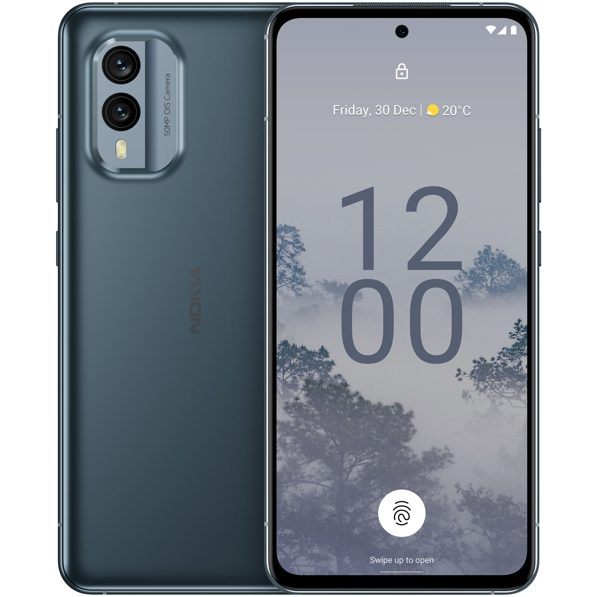 X30 (5G) 128 Go, Bleu, Débloqué - Très bon état Très bon état Nokia reconditionné disponible sur Pixmania