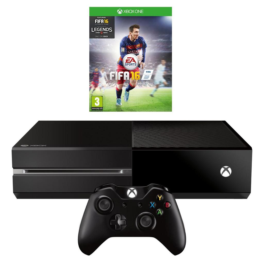 Voir photo 4 de Xbox One 500GB - Noir + FIFA 16 | Dero Xbox One 500GB - Noir + FIFA 16 Reconditionné Microsoft reconditionné photo 4 | Dero