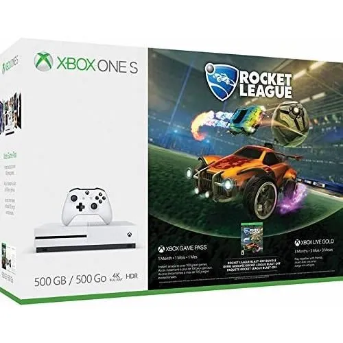 Xbox One S 500 Go Rocket League Reconditionné - 239,90 € Xbox One S 500 Go Rocket League Reconditionné Microsoft reconditionné disponible sur Cdiscount Seconde Vie