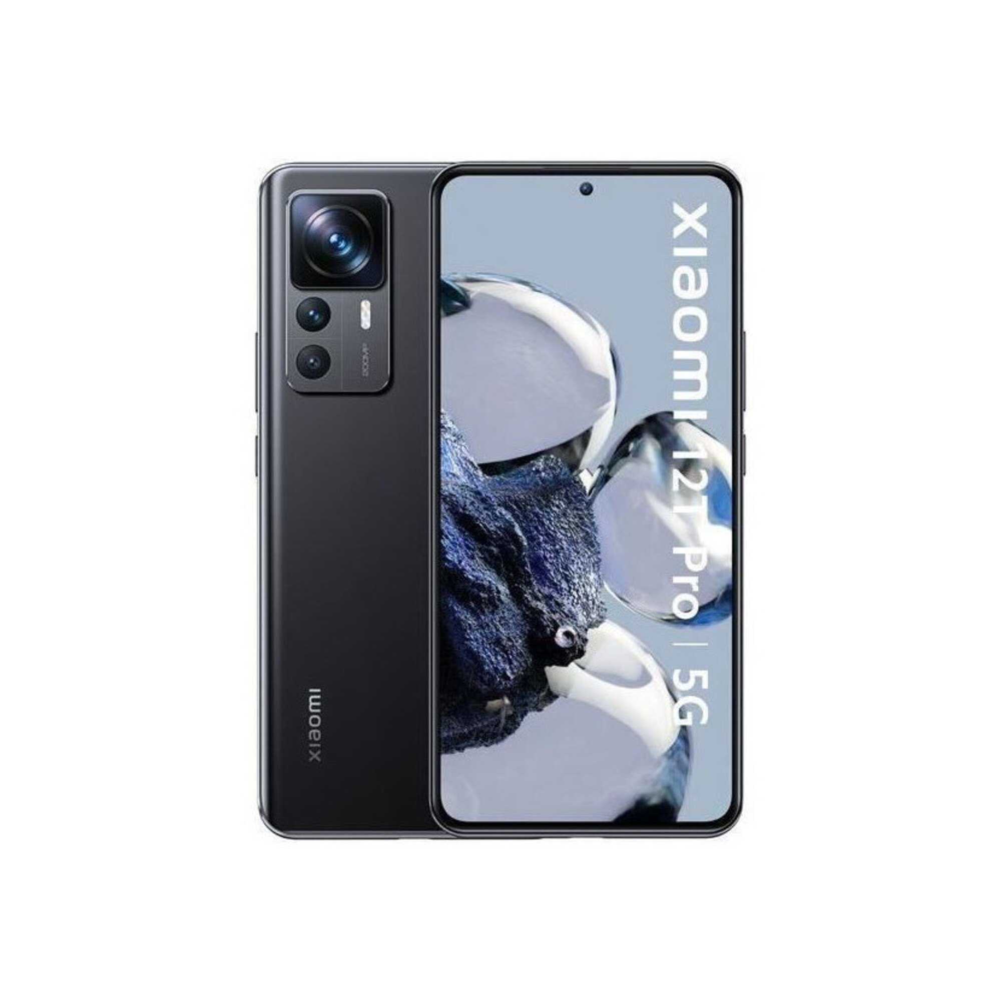 Xiaomi 12T Pro (5G) 256 Go, Noir, débloqué - Excellent état Parfait état Xiaomi reconditionné disponible sur Pixmania