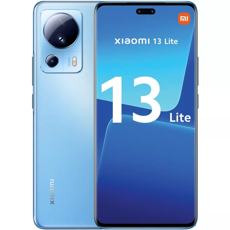 Xiaomi 13 Lite (5G) 128 Go, Bleu, débloqué - Bon état Bon état Xiaomi reconditionné (offre indisponible)