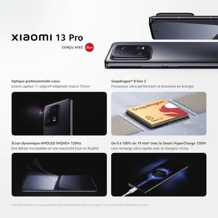 XIAOMI 13 Pro 256Go 5G Blanc - Reconditionné - Etat correct Reconditionné - 314,93 € XIAOMI 13 Pro 256Go 5G Blanc - Reconditionné - Etat correct Reconditionné Xiaomi reconditionné disponible sur Cdiscount Seconde Vie