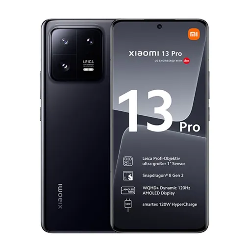 Xiaomi 13 Pro Noir 12/512 Go occasion reconditionné disponible sur Rakuten