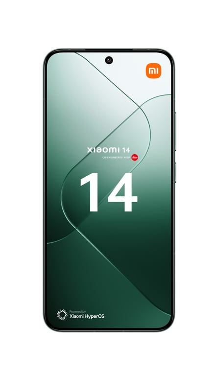 Xiaomi 14 (5G) 512 Go, Vert, Débloqué - Excellent état Parfait état Xiaomi reconditionné disponible sur Pixmania