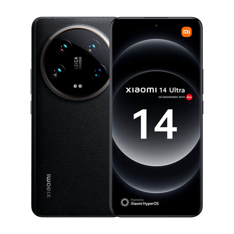 Xiaomi 14 Ultra (5G) 512 Go, Noir, Débloqué - Bon état Bon état reconditionné disponible sur Pixmania