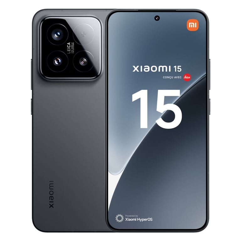 Xiaomi 15 (5G) 512 Go, Noir - Bon état Bon état Xiaomi reconditionné disponible sur Pixmania