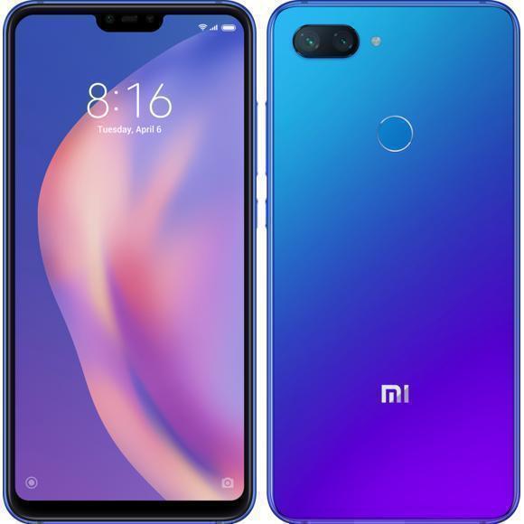 Xiaomi Mi 8 lite 128 Go - Bleu - Débloqué Reconditionné Xiaomi reconditionné disponible sur Backmarket