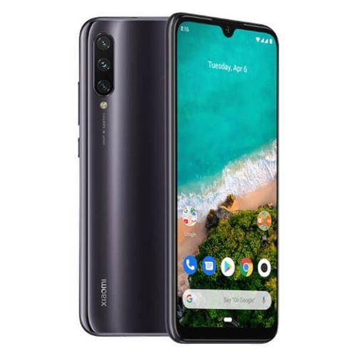 Xiaomi MI A3 - Android One - 4G smartphone - double SIM - RAM 4 Go / Mémoire interne 128 Go - microSD slot - écran OLED - 6.088" - 1560 x 720 pixels - 3 x caméras arrière 48 MP, 8 MP, 2 MP - front camera 32 MP - sorte de gris État correct Xiaomi reconditionné disponible sur Fnac