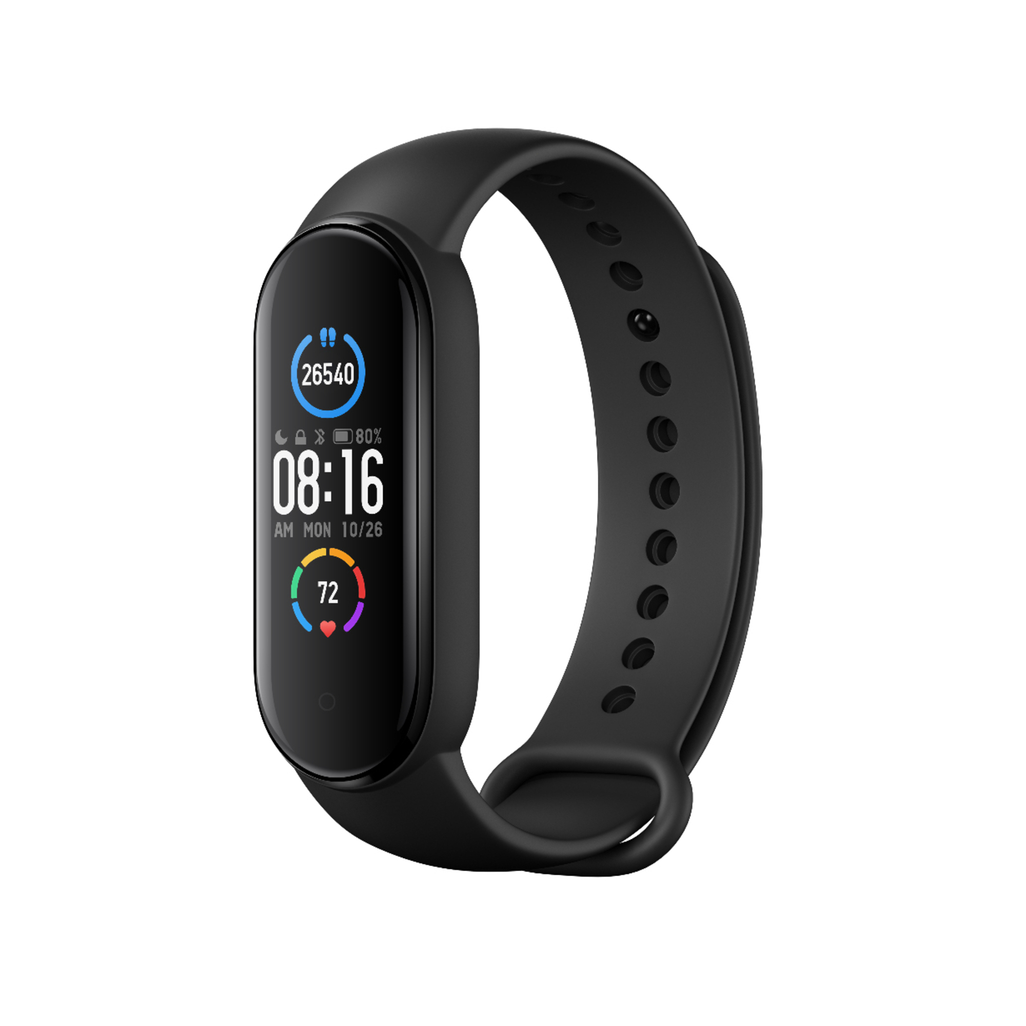 Xiaomi Mi Band 5 bracelet fréquence cardiaque fitness tracker bracelet sport Bluetooth écran AMOLED - Excellent état Parfait état Xiaomi reconditionné disponible sur Pixmania